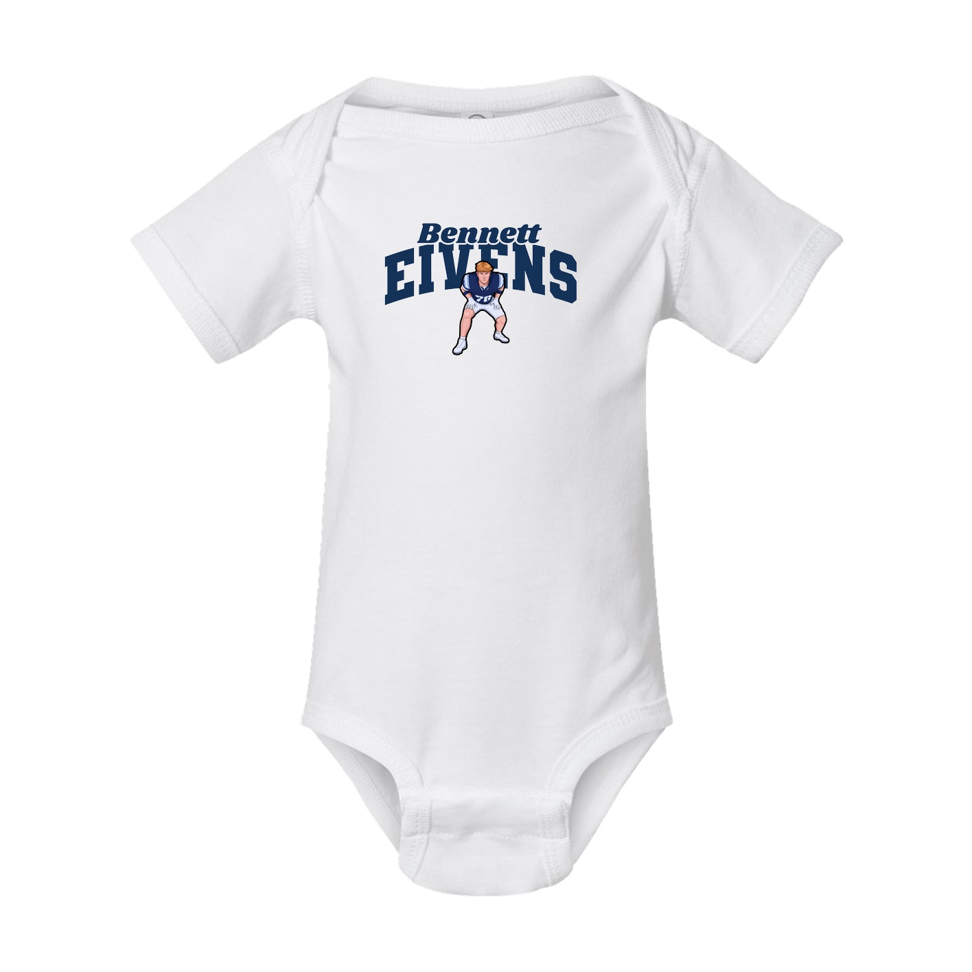 Baby Onesie — Signature Arch in White