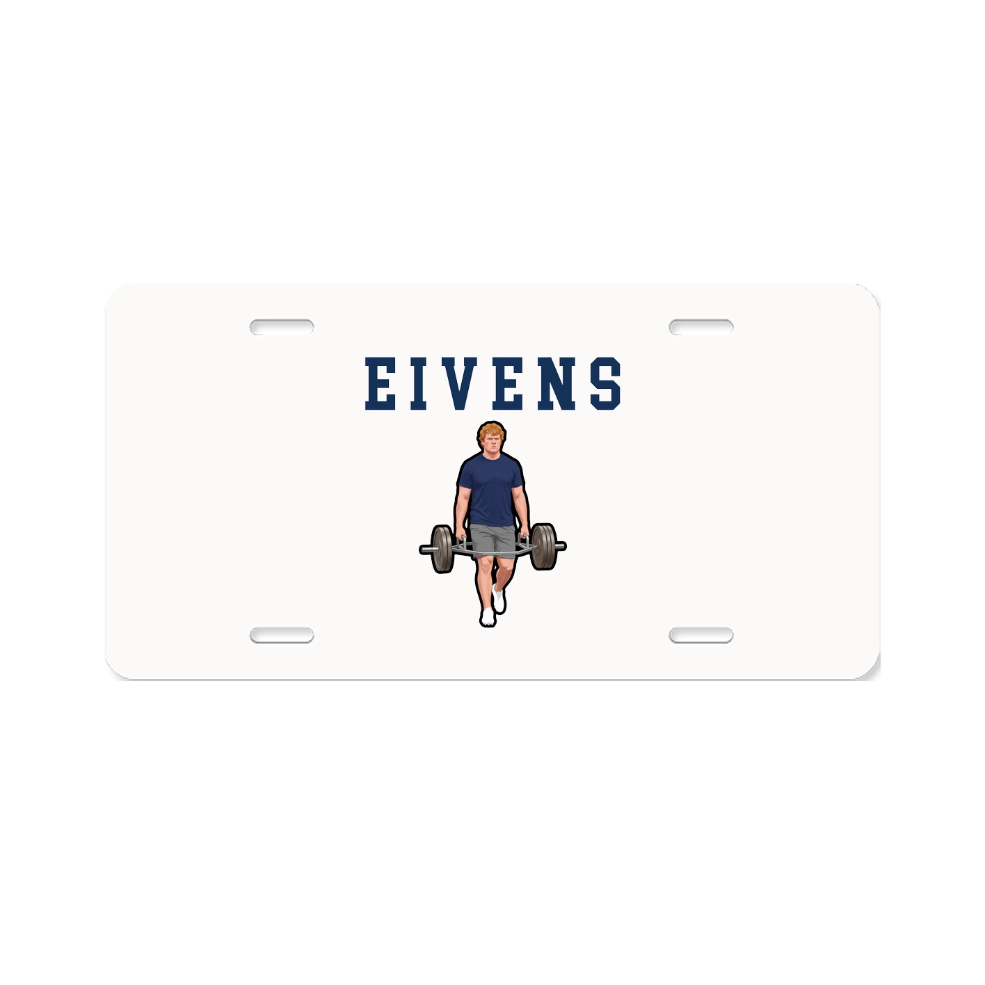 License Plate — Shirsey in Classic