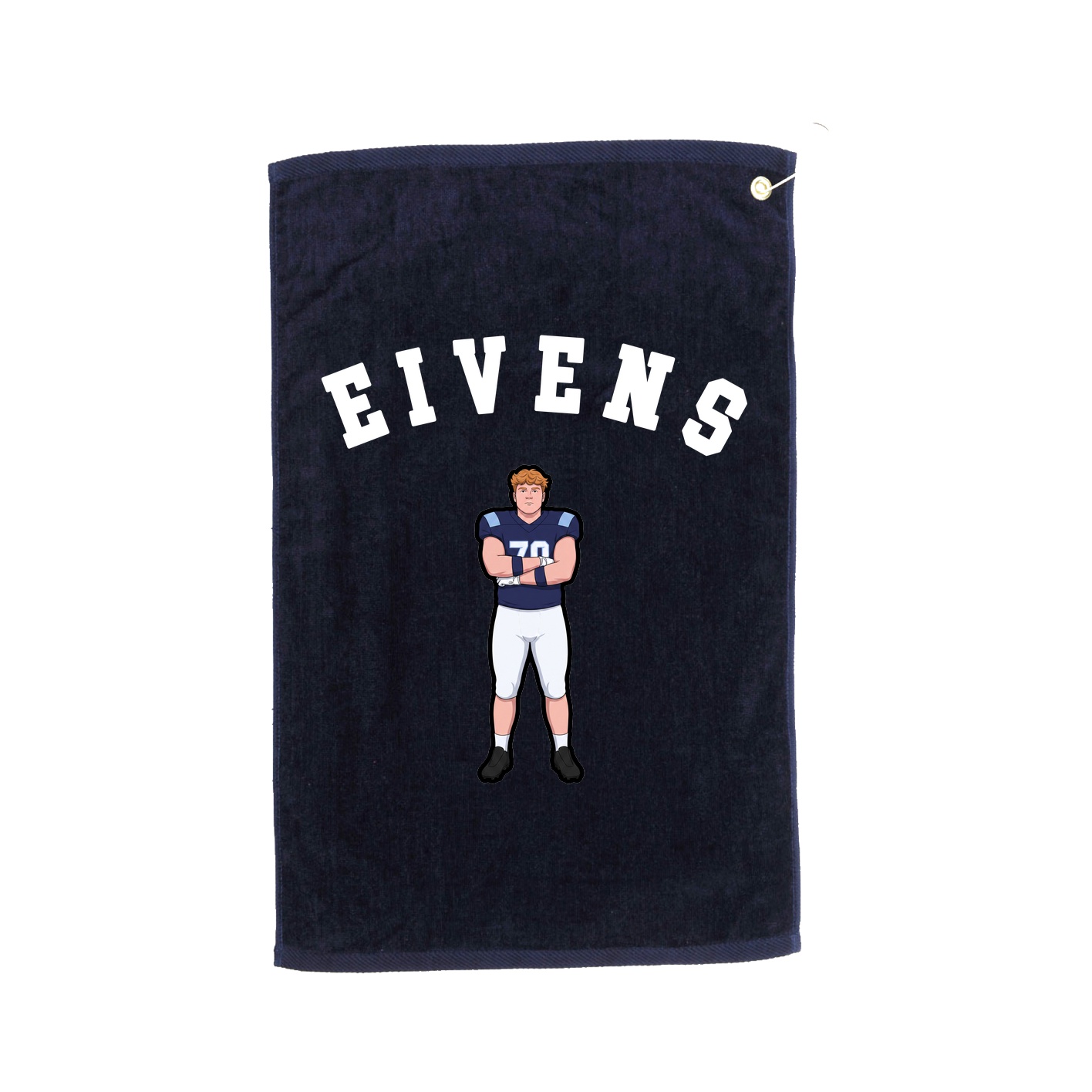 Golf Towel — Shirsey Arch in Navy