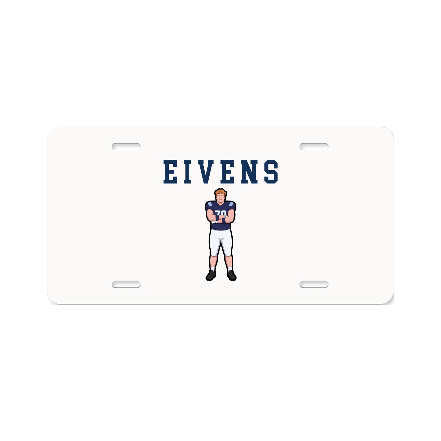 License Plate — Shirsey in Classic