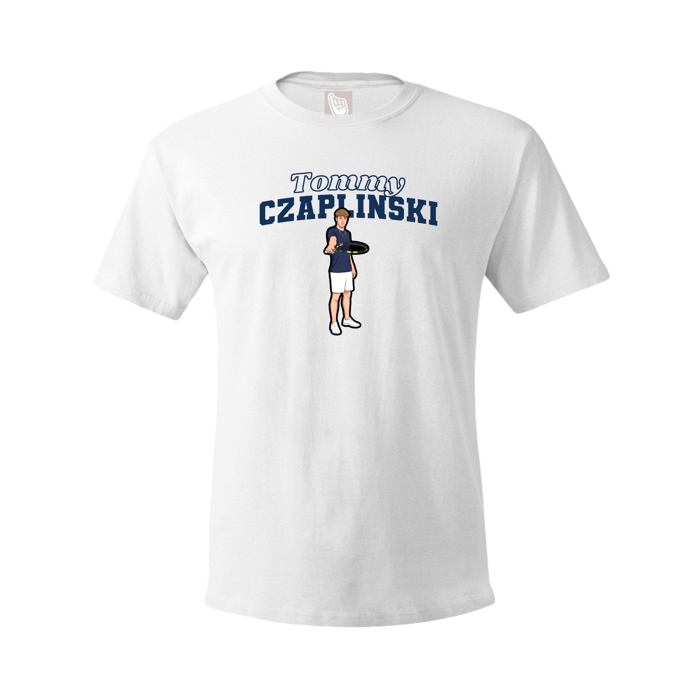 Tee — Name Arch in White