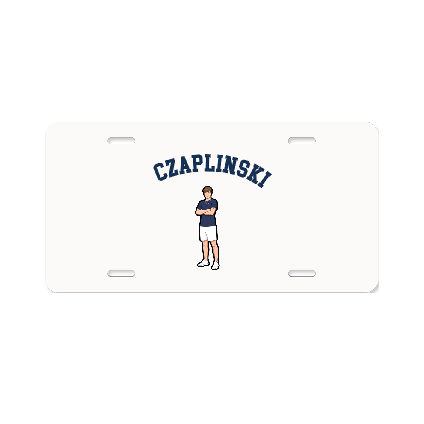 License Plate — Shirsey Arch in Classic