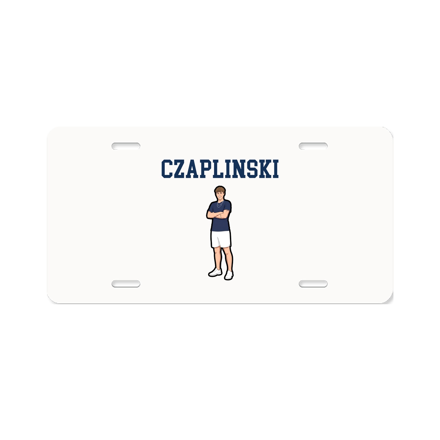License Plate — Shirsey in Classic