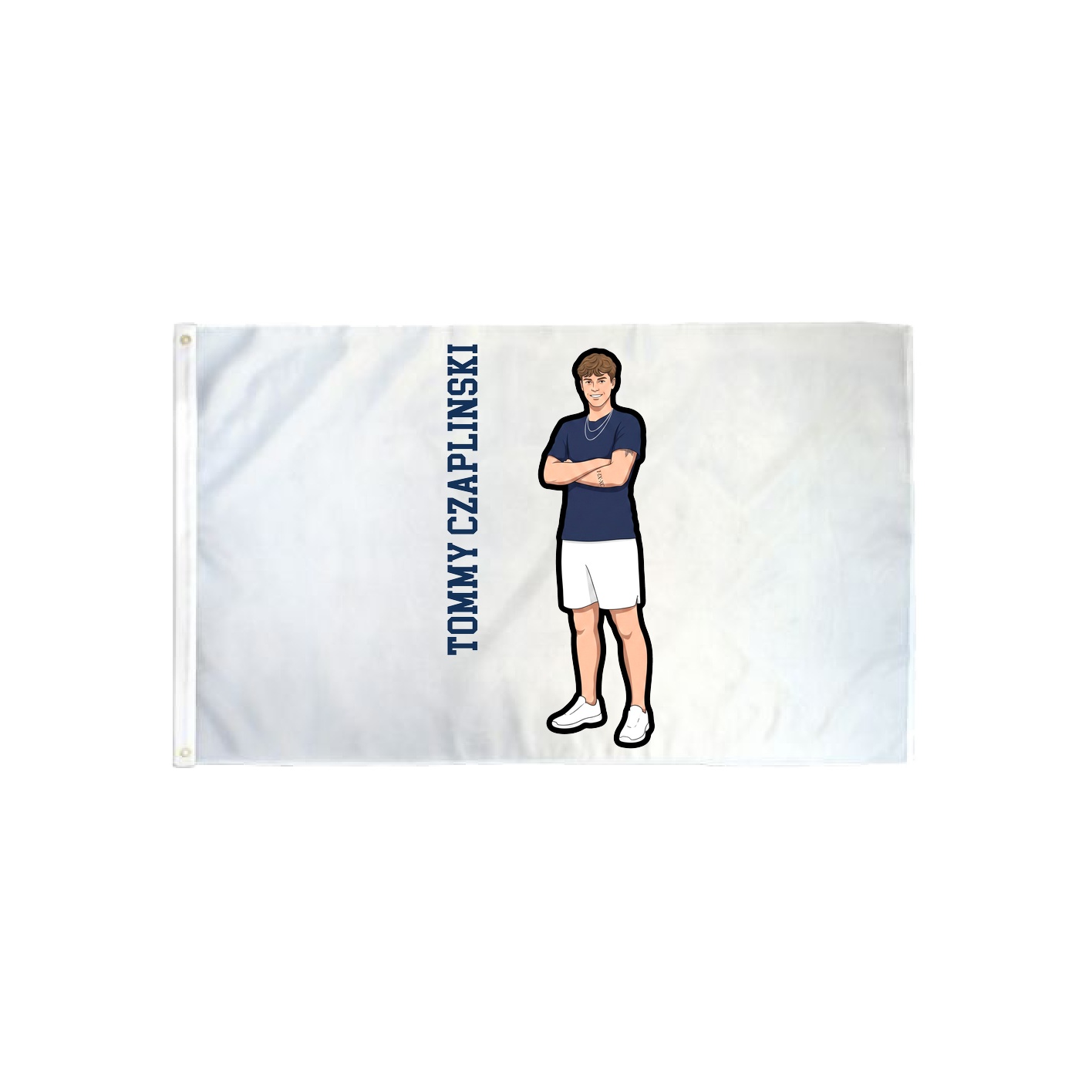 3x5 Flag — Name Vertical in Classic
