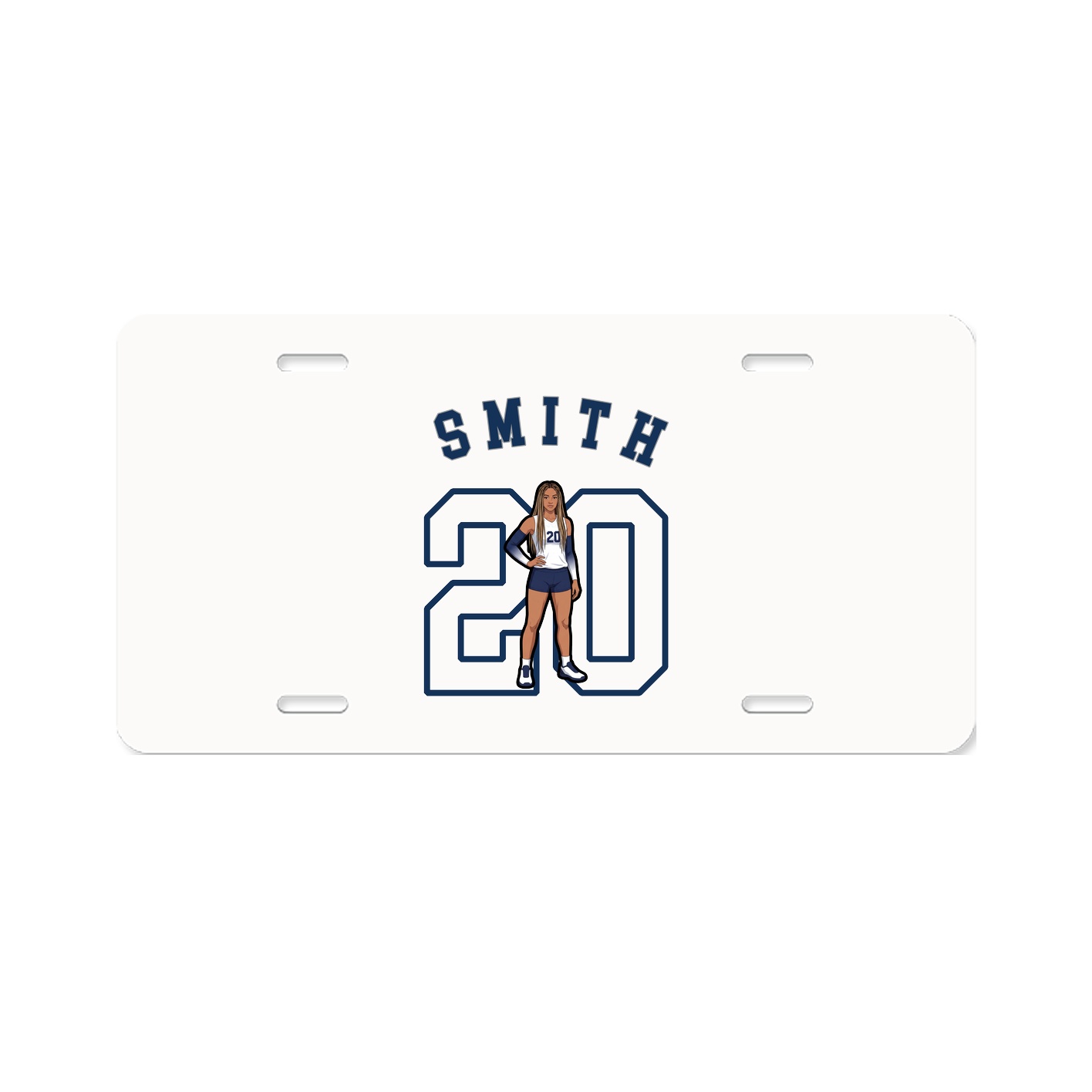 License Plate — Shirsey Arch in Classic