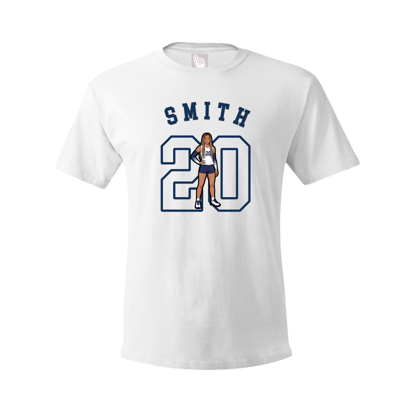 Tee — Shirsey Arch in White