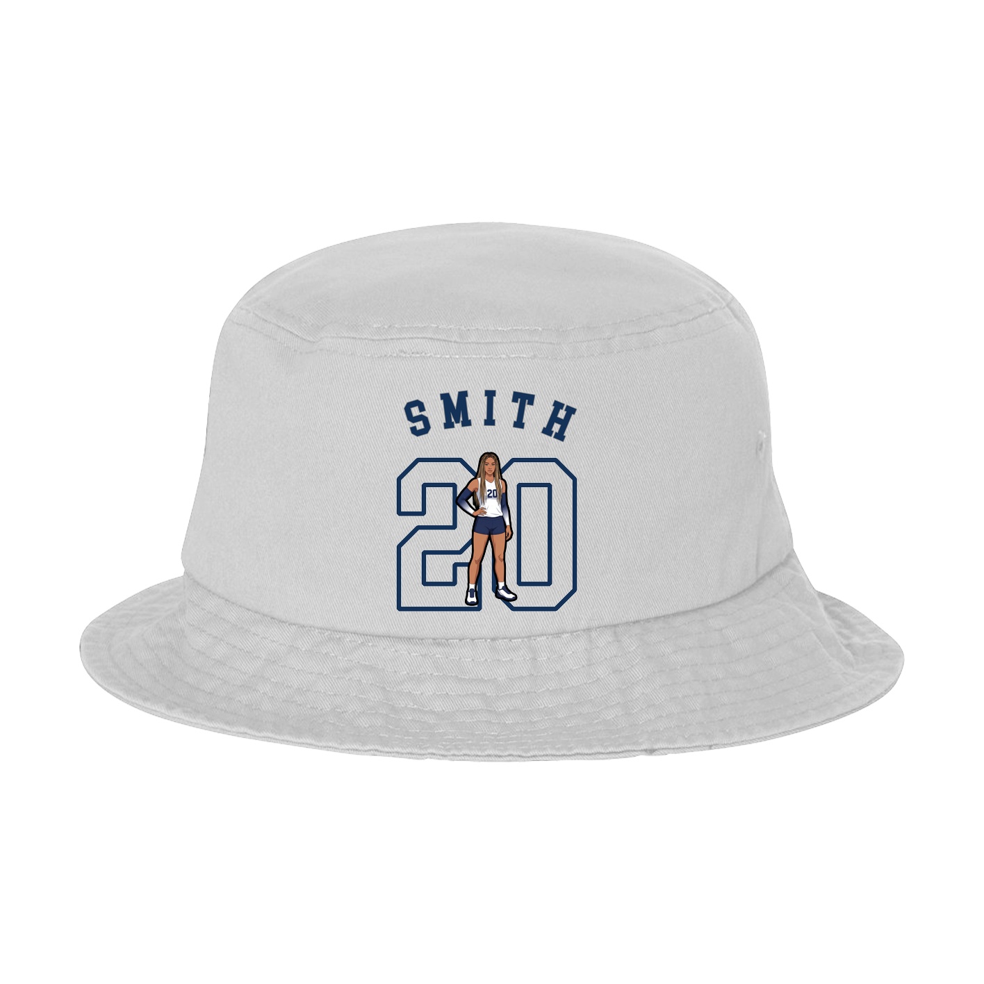 Bucket Cap — Shirsey Arch in White
