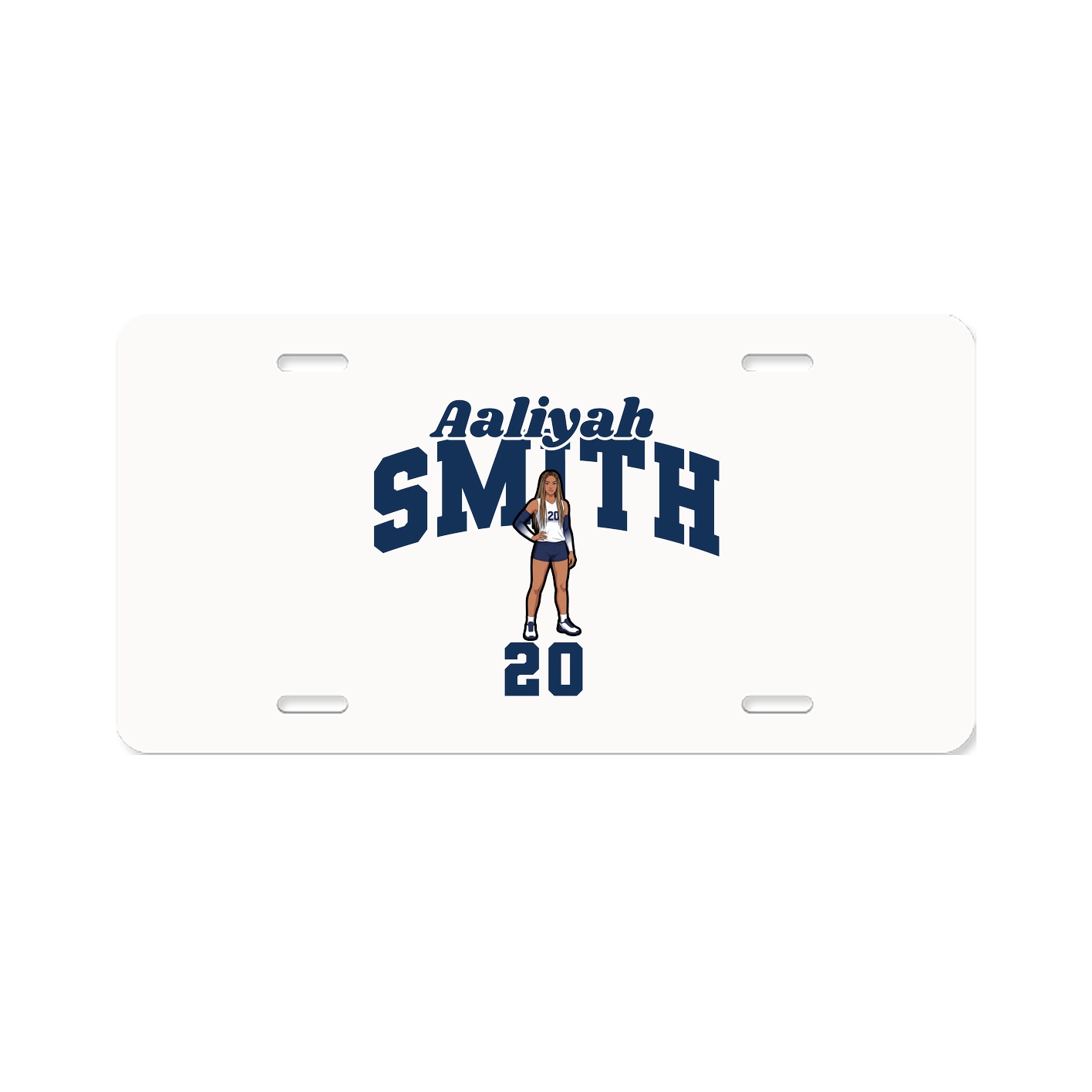 License Plate — Signature Arch in Classic