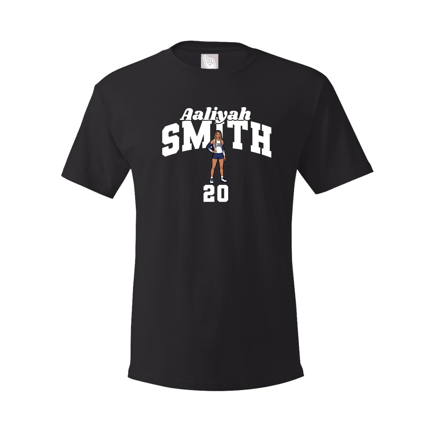 Youth Tee — Signature Arch in Black