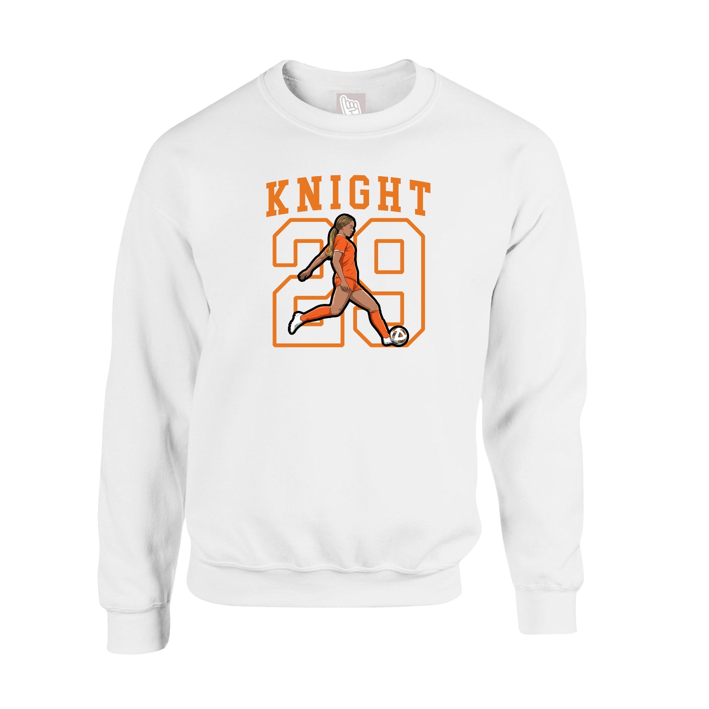 Fleece Crew — Shirsey in White