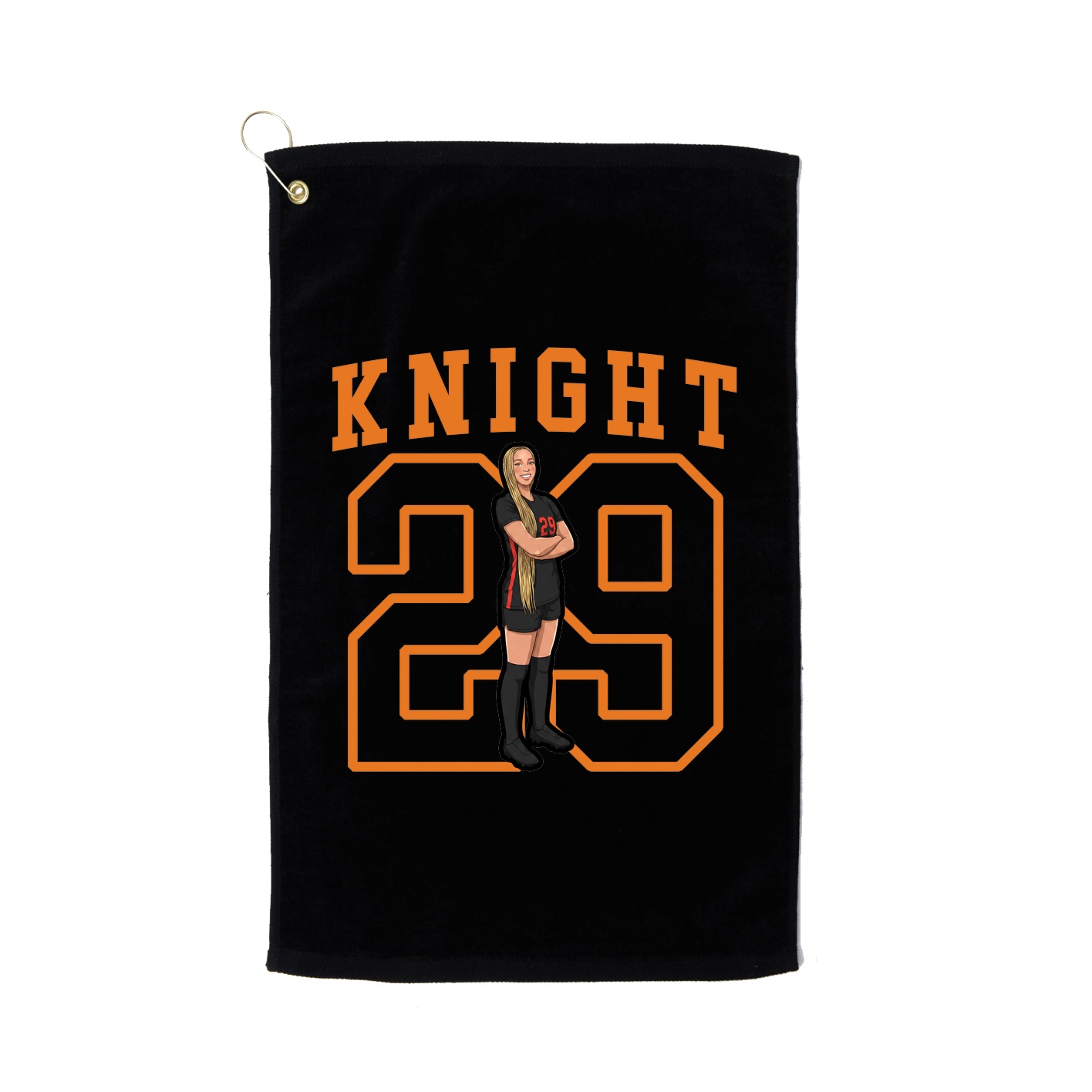 Golf Towel — Shirsey in Black
