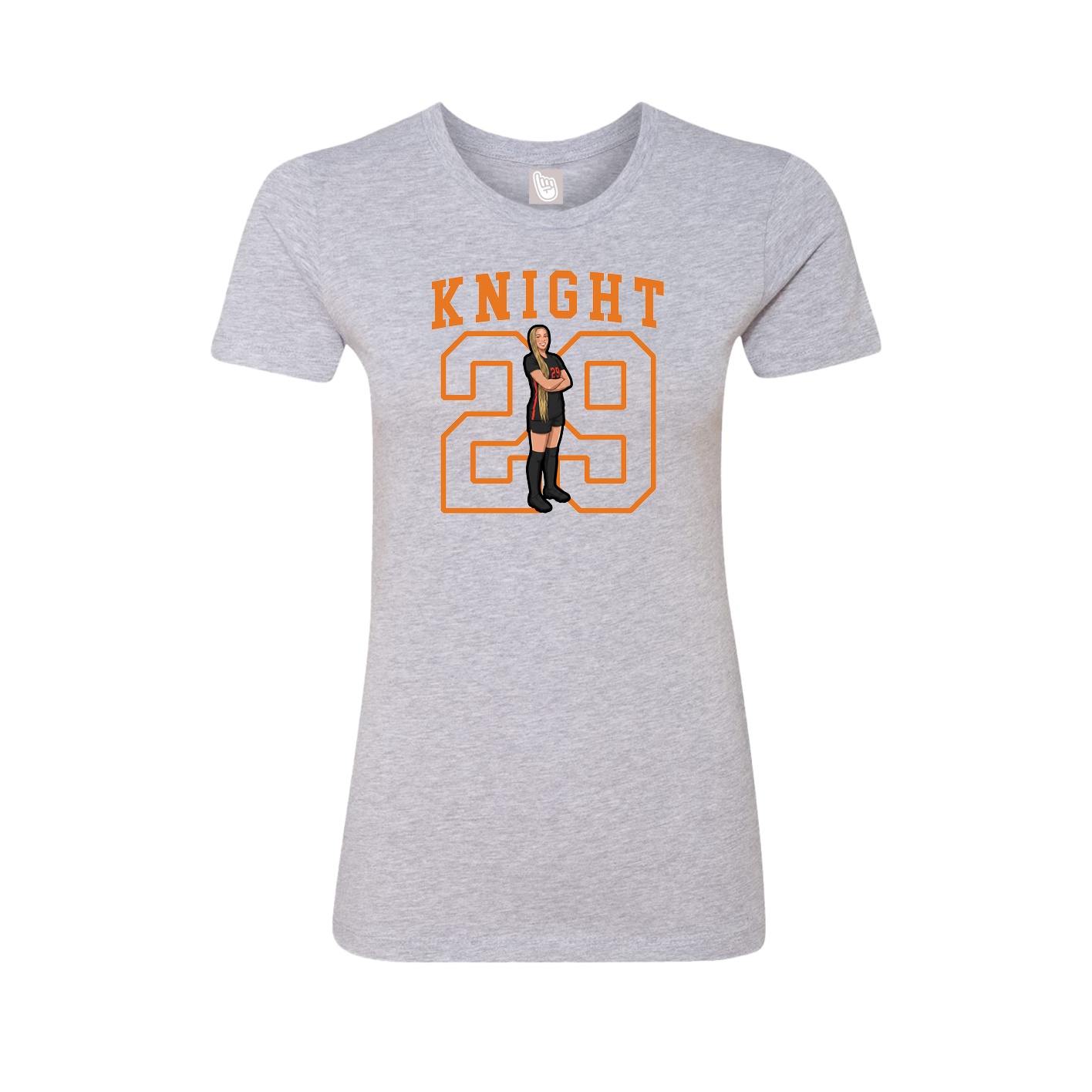 Womens Tee — Shirsey in Grey