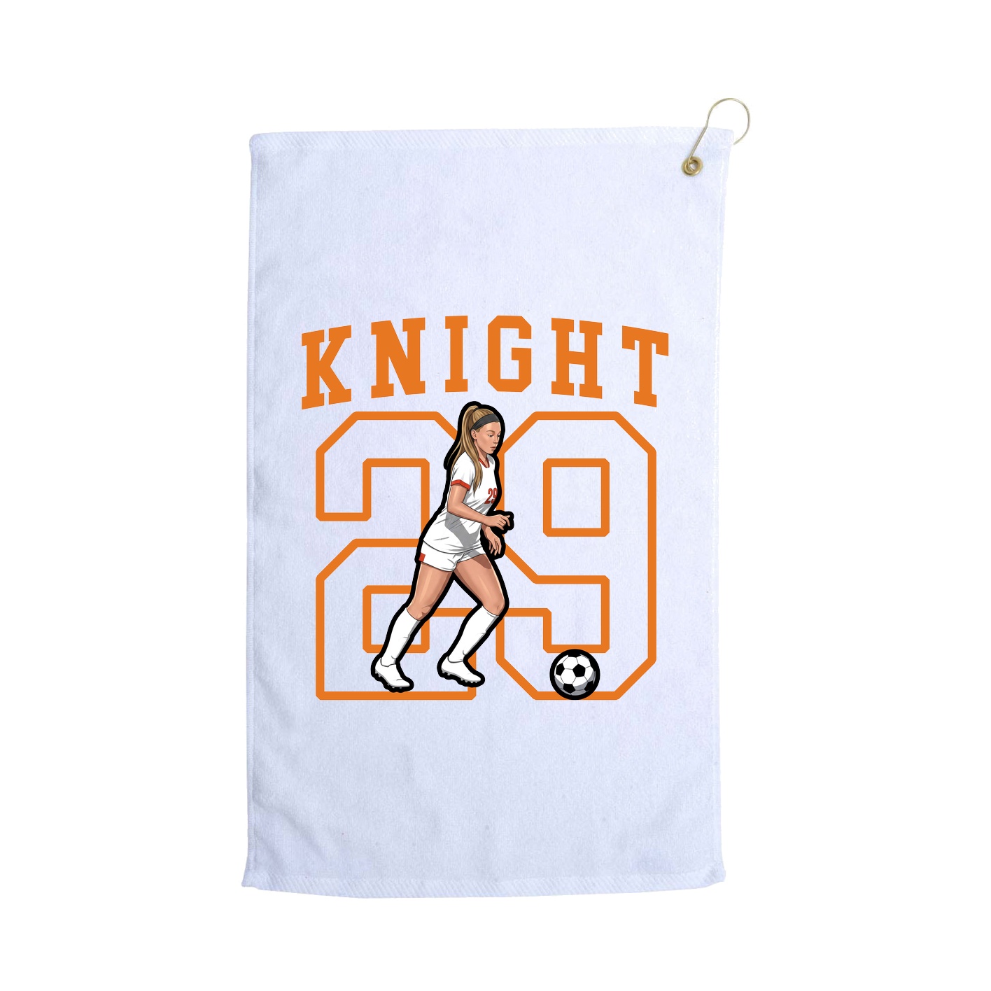 Golf Towel — Shirsey in White