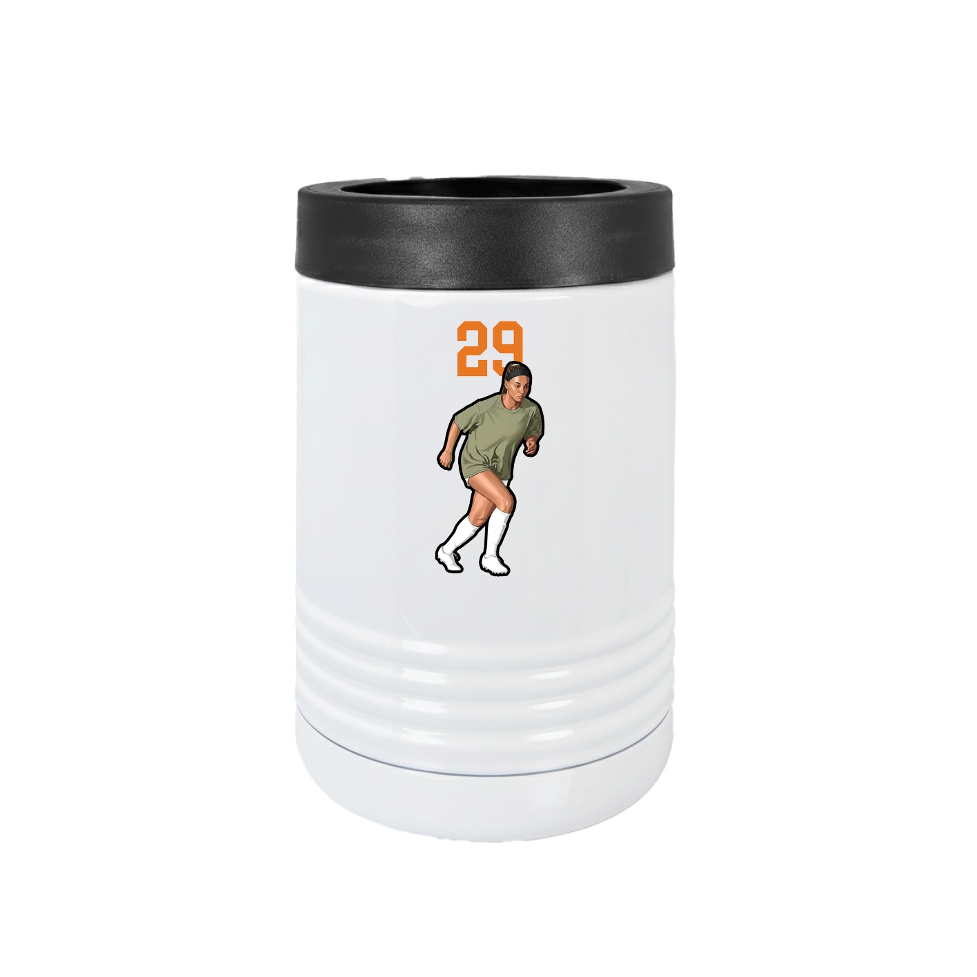 Beverage Holder — Number Top in White