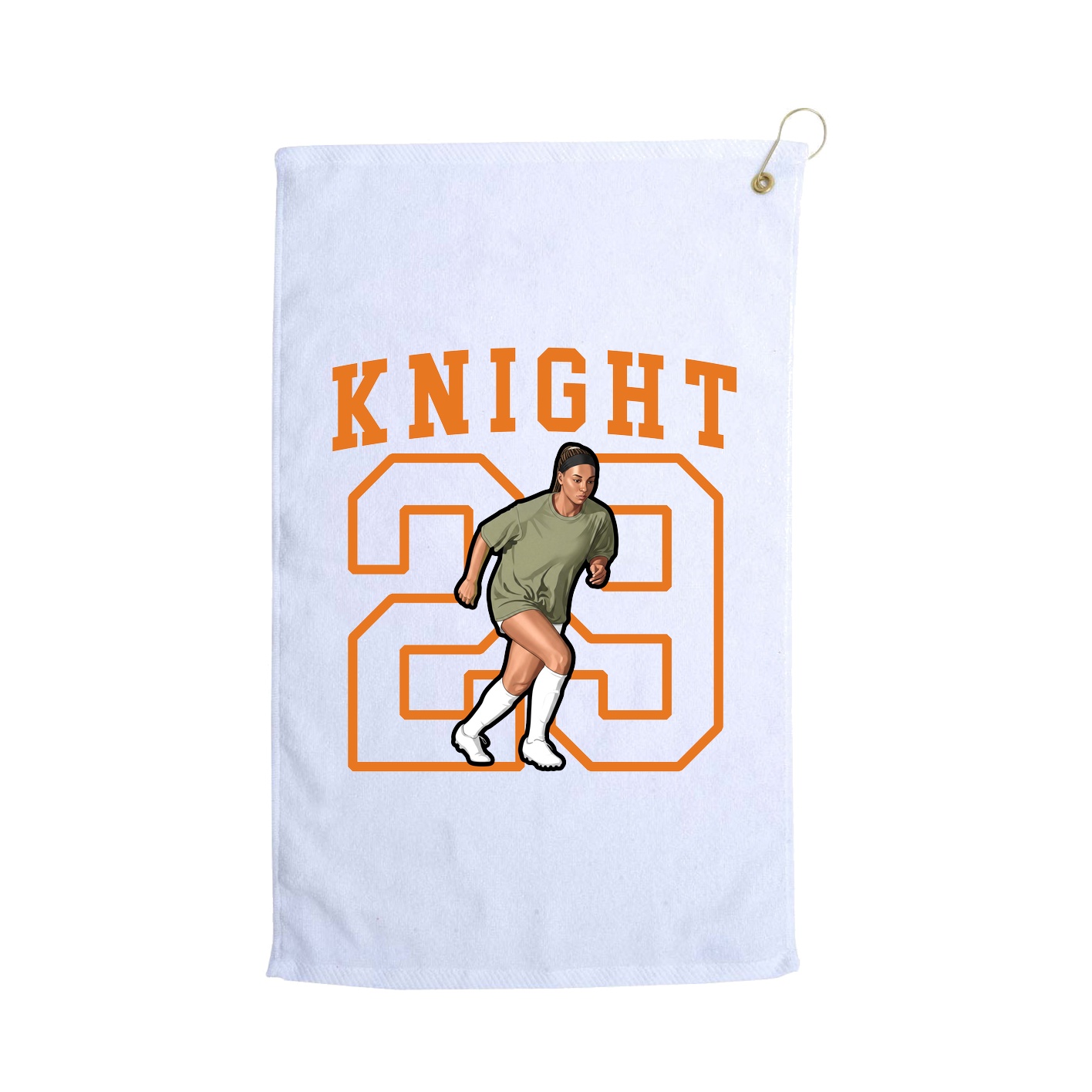 Golf Towel — Shirsey in White