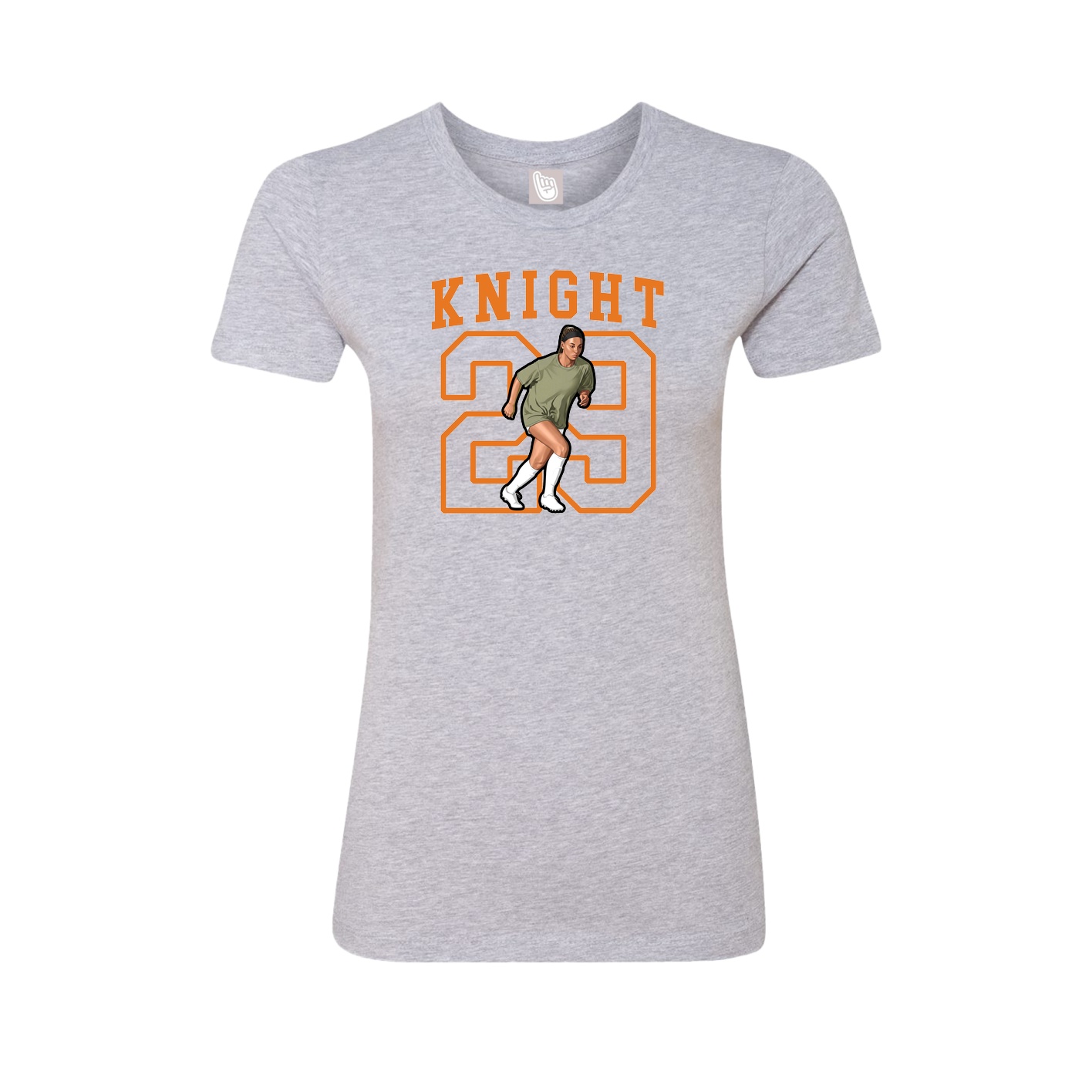 Womens Tee — Shirsey in Grey