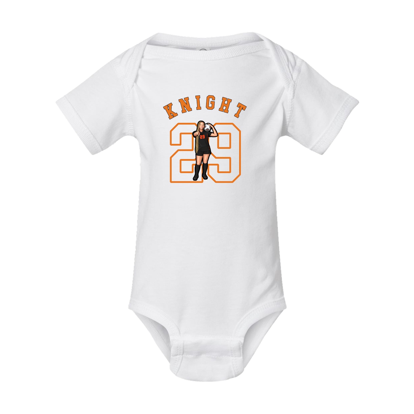 Baby Onesie — Shirsey Arch in White