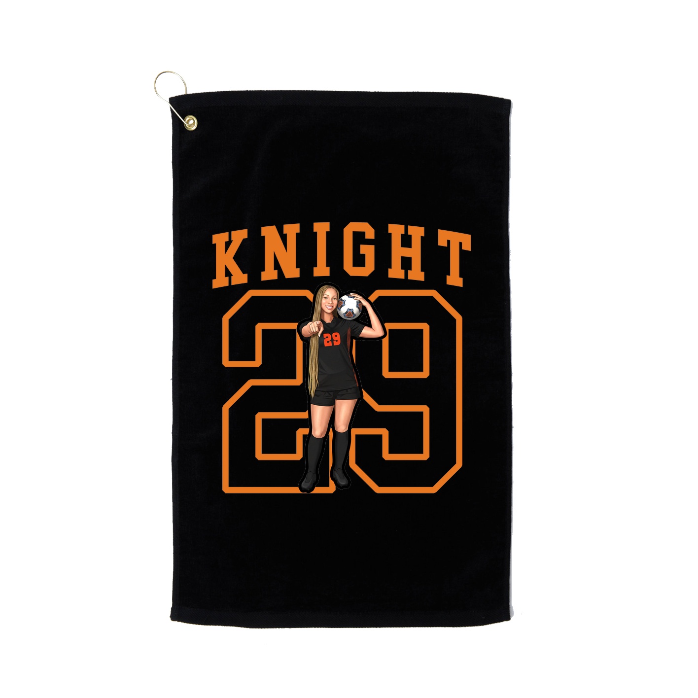 Golf Towel — Shirsey in Black