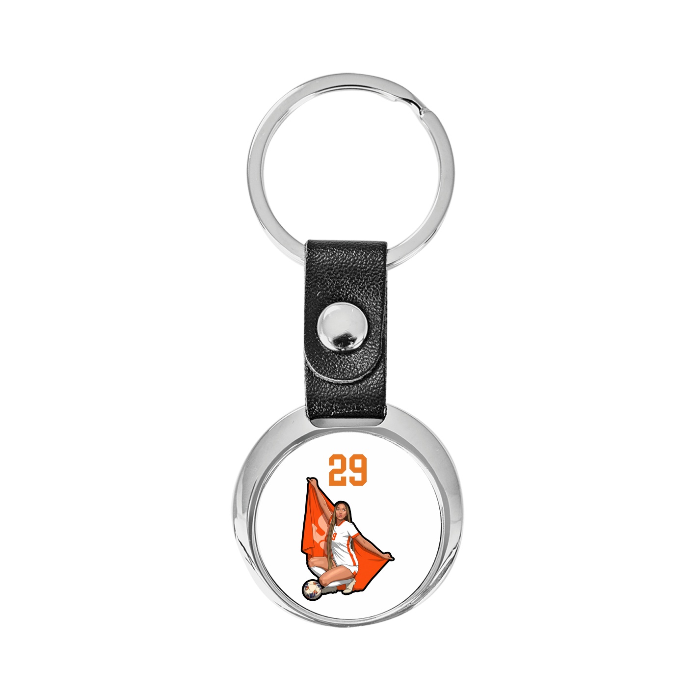 Key Chain — Number Top in Classic