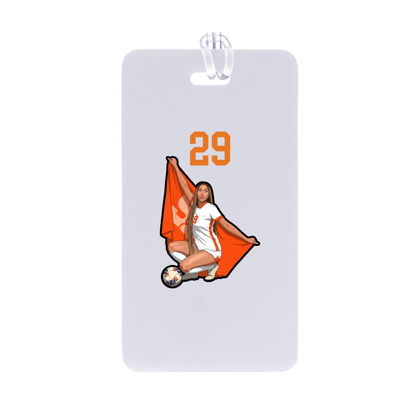 Bag Tag — Number Top in Classic