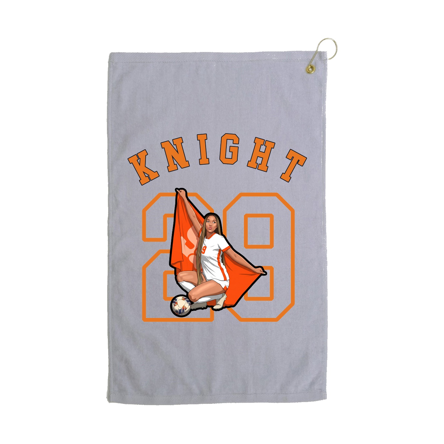 Golf Towel — Shirsey Arch in Grey