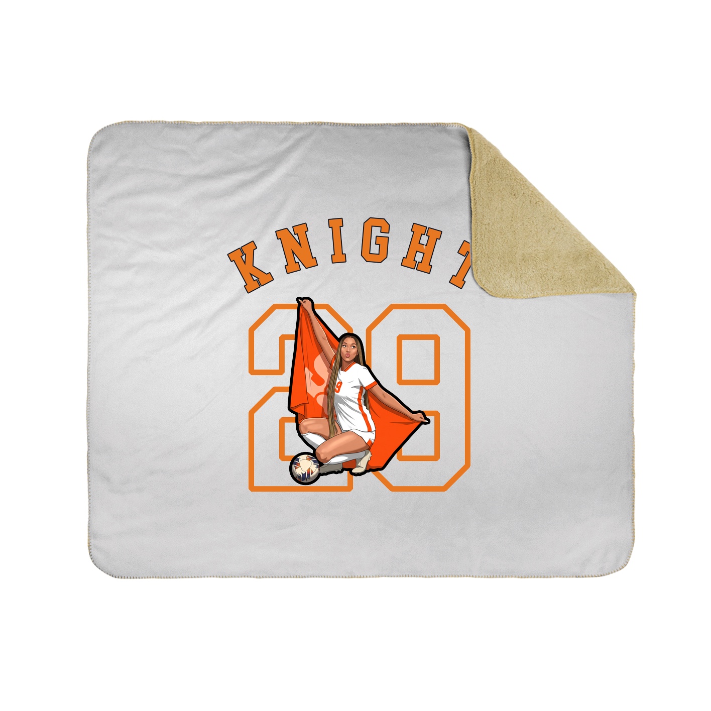 Throw Blanket — Shirsey Arch in White