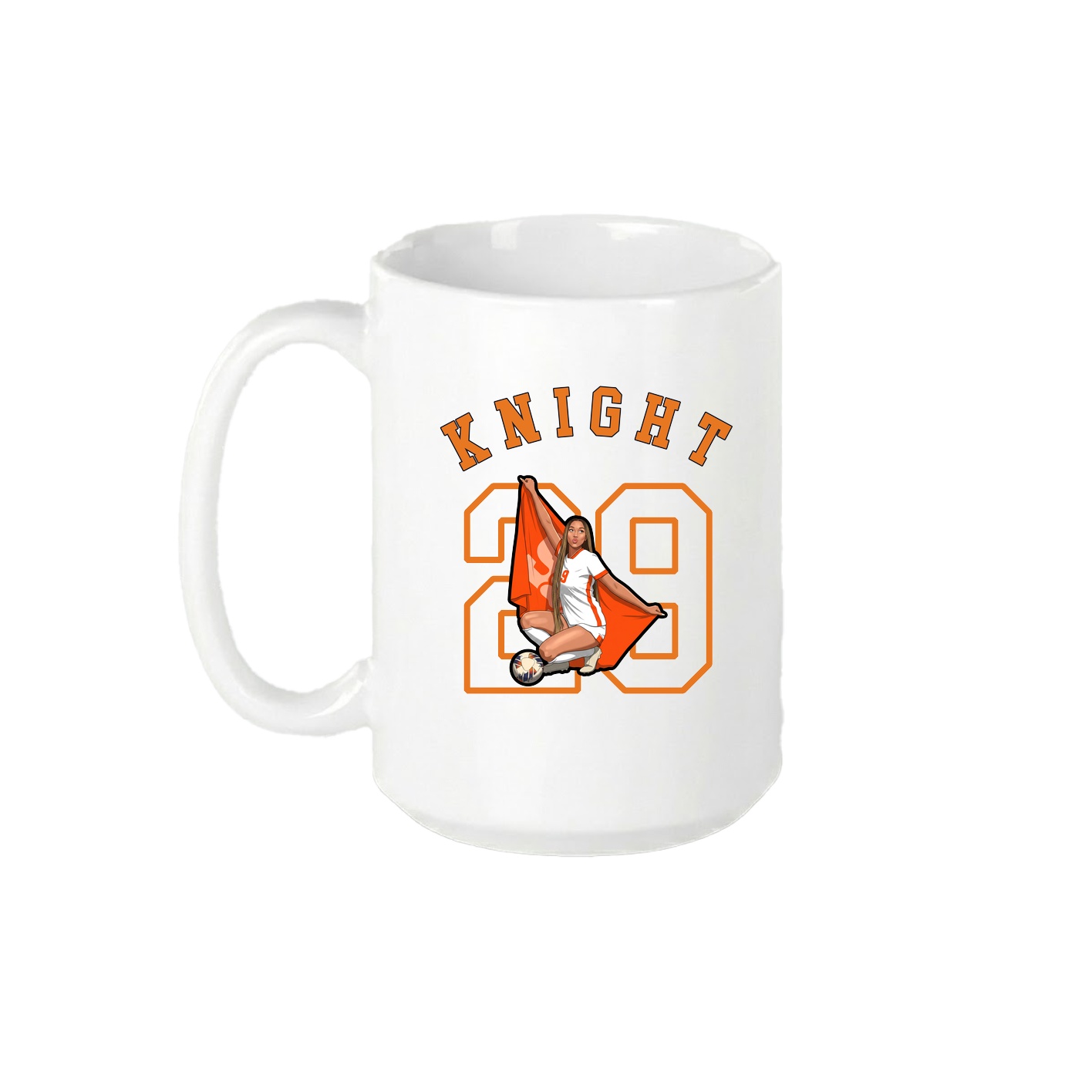 15oz Coffee Mug — Shirsey Arch in White