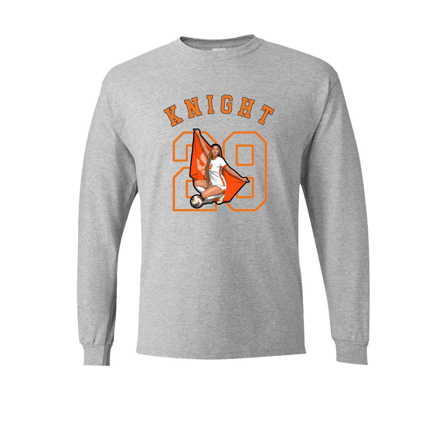 Long Sleeve Tee — Shirsey Arch in Grey