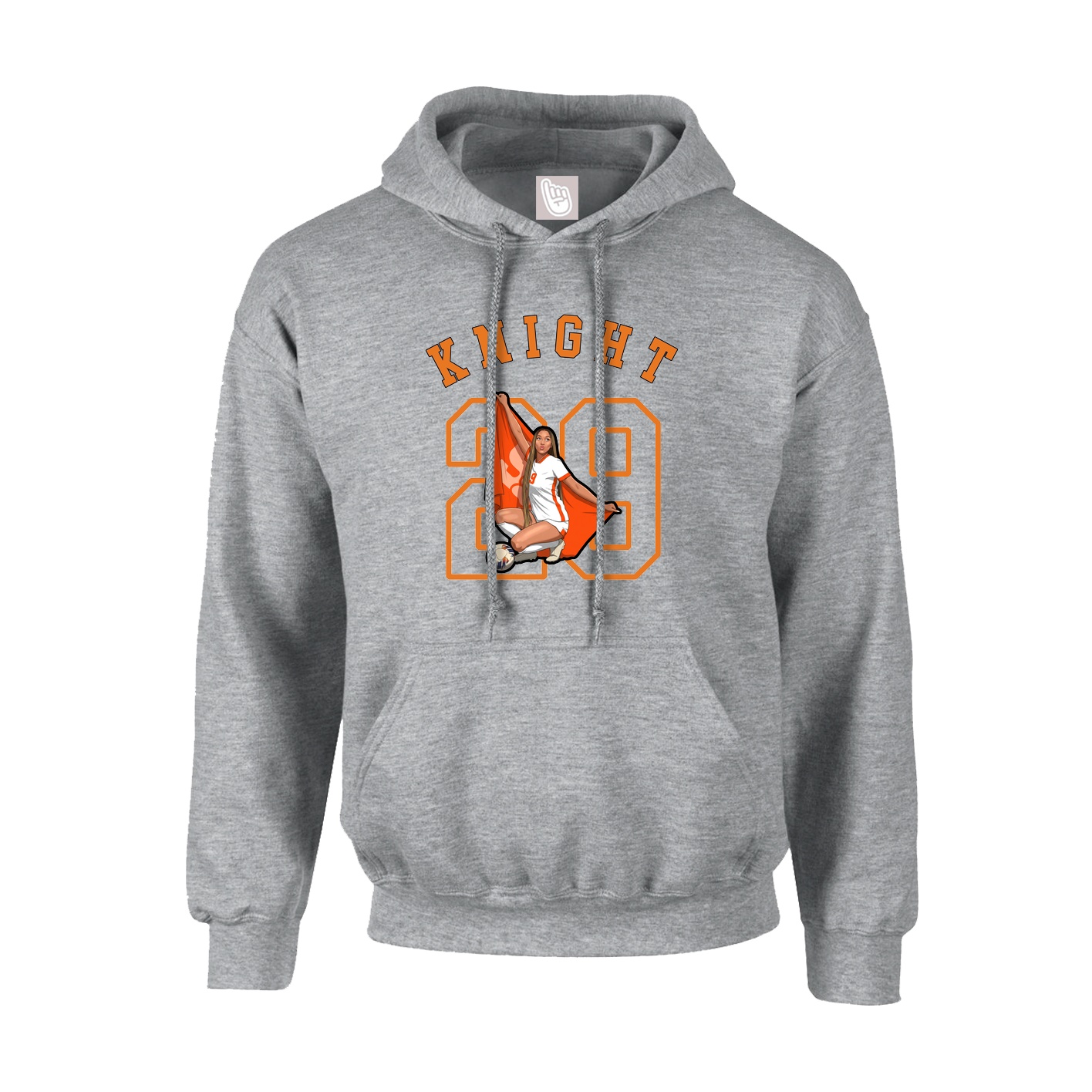 Youth Hoodie — Shirsey Arch in Grey