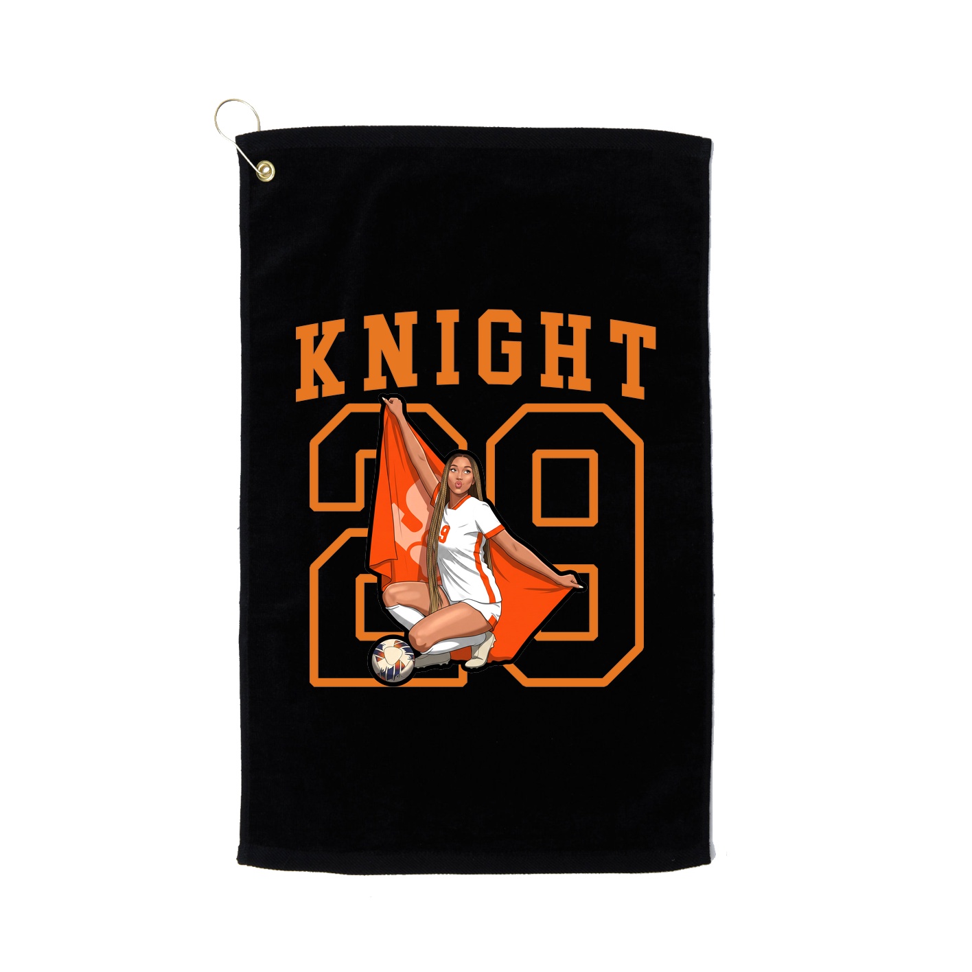 Golf Towel — Shirsey in Black