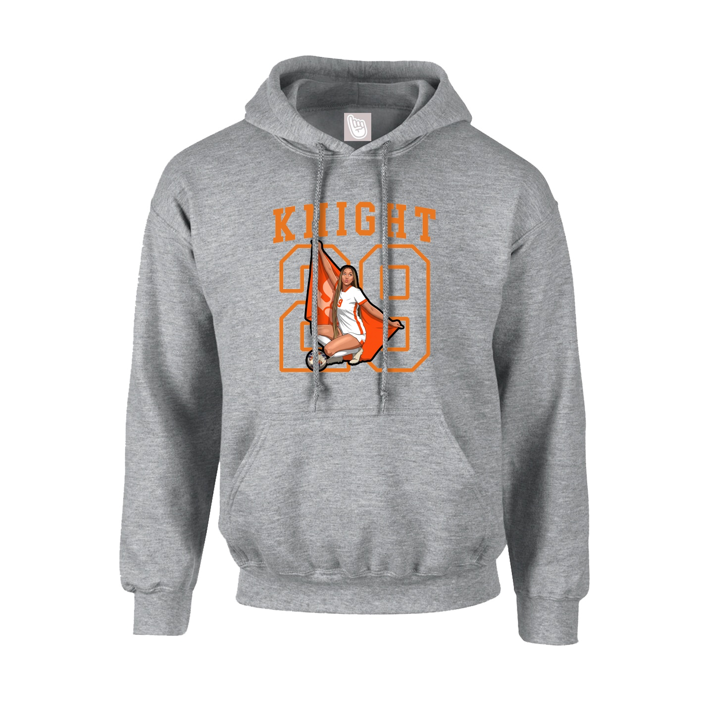 Hoodie — Shirsey in Grey