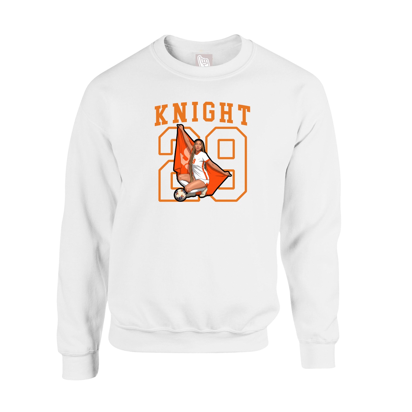 Fleece Crew — Shirsey in White