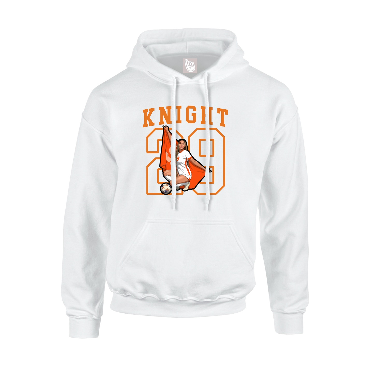 Youth Hoodie — Shirsey in White