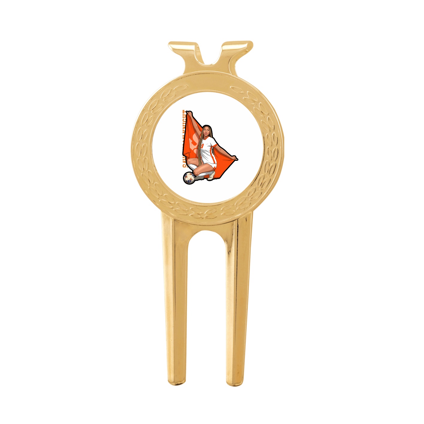 Divot Tool with Ball Marker — Name Vertical in Classic