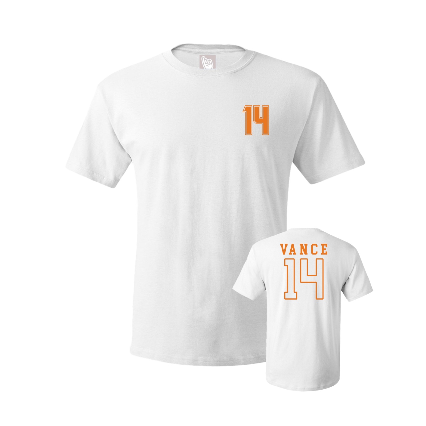 Tee — Chest Back in White