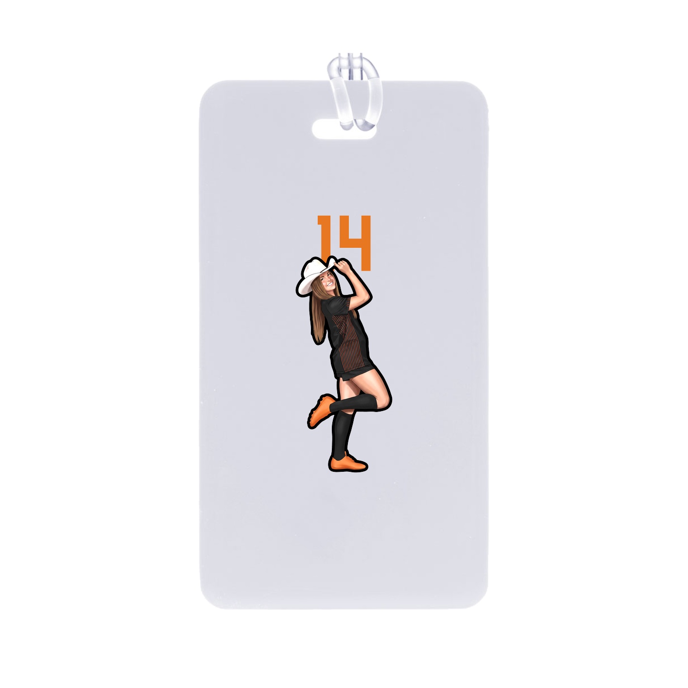 Bag Tag — Number Top in Classic