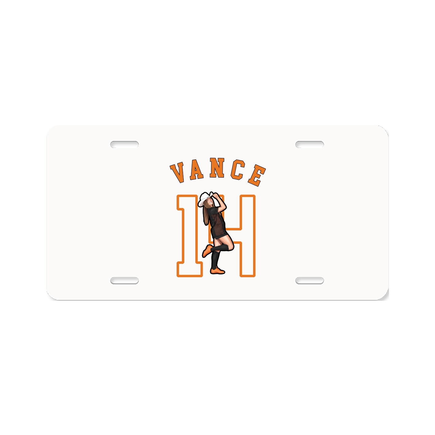 License Plate — Shirsey Arch in Classic