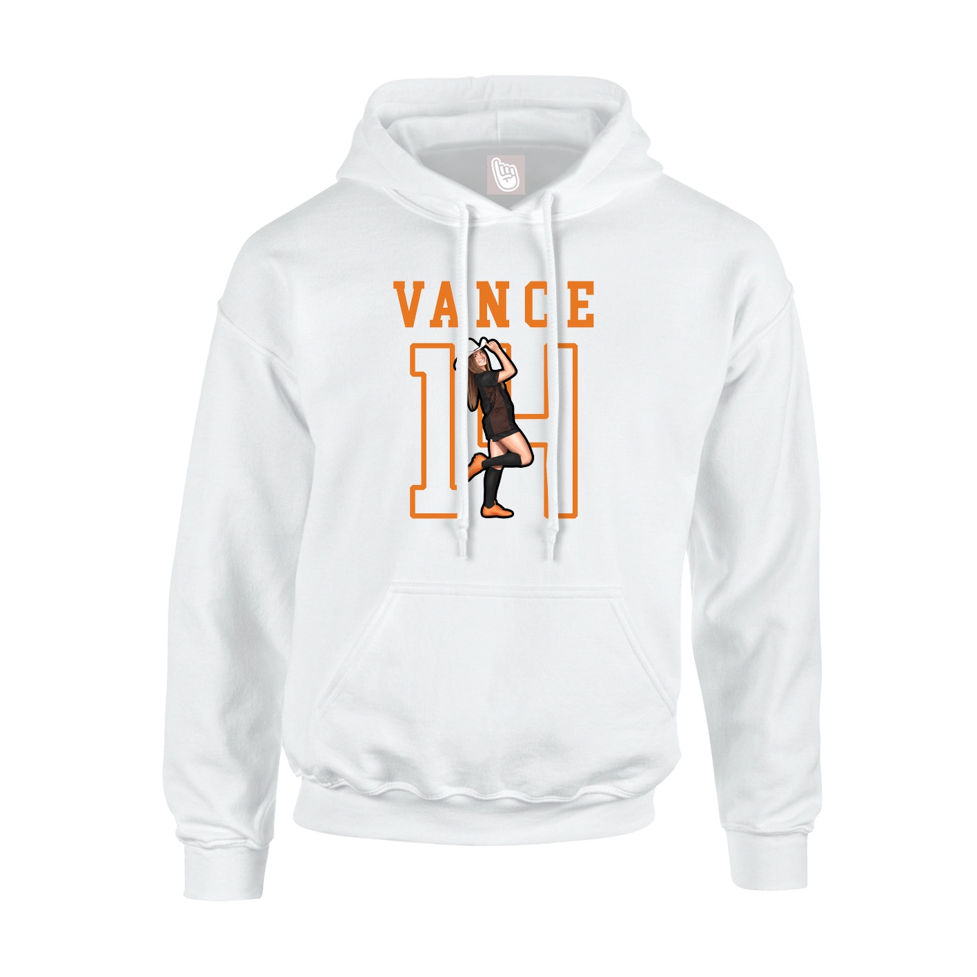 Youth Hoodie — Shirsey in White