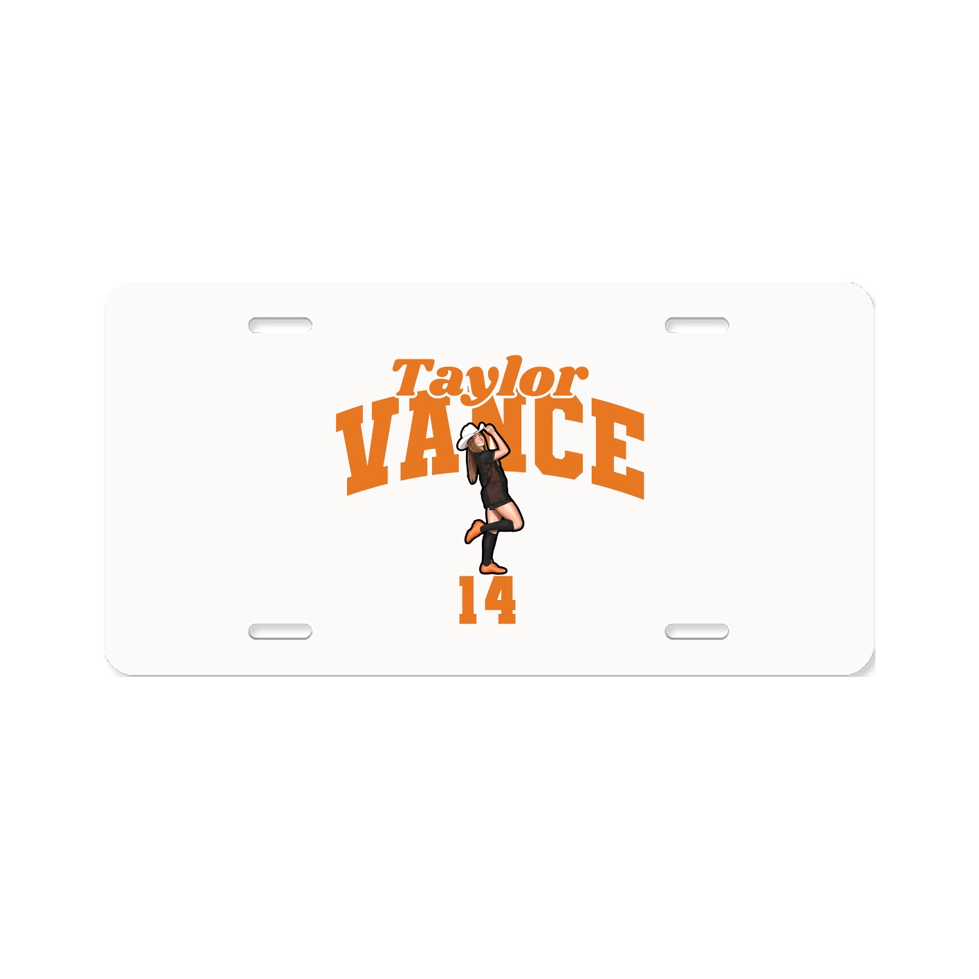 License Plate — Signature Arch in Classic