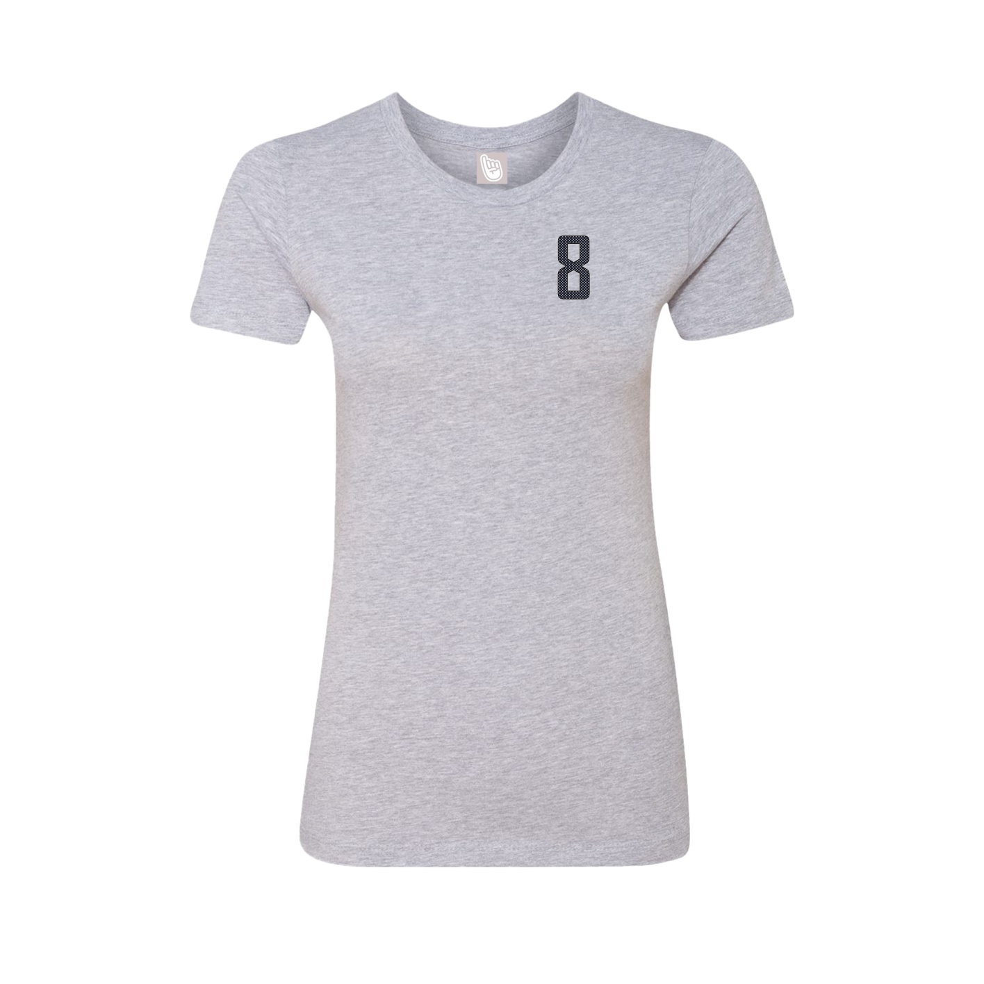 Womens Tee — Front Shirsy in Grey