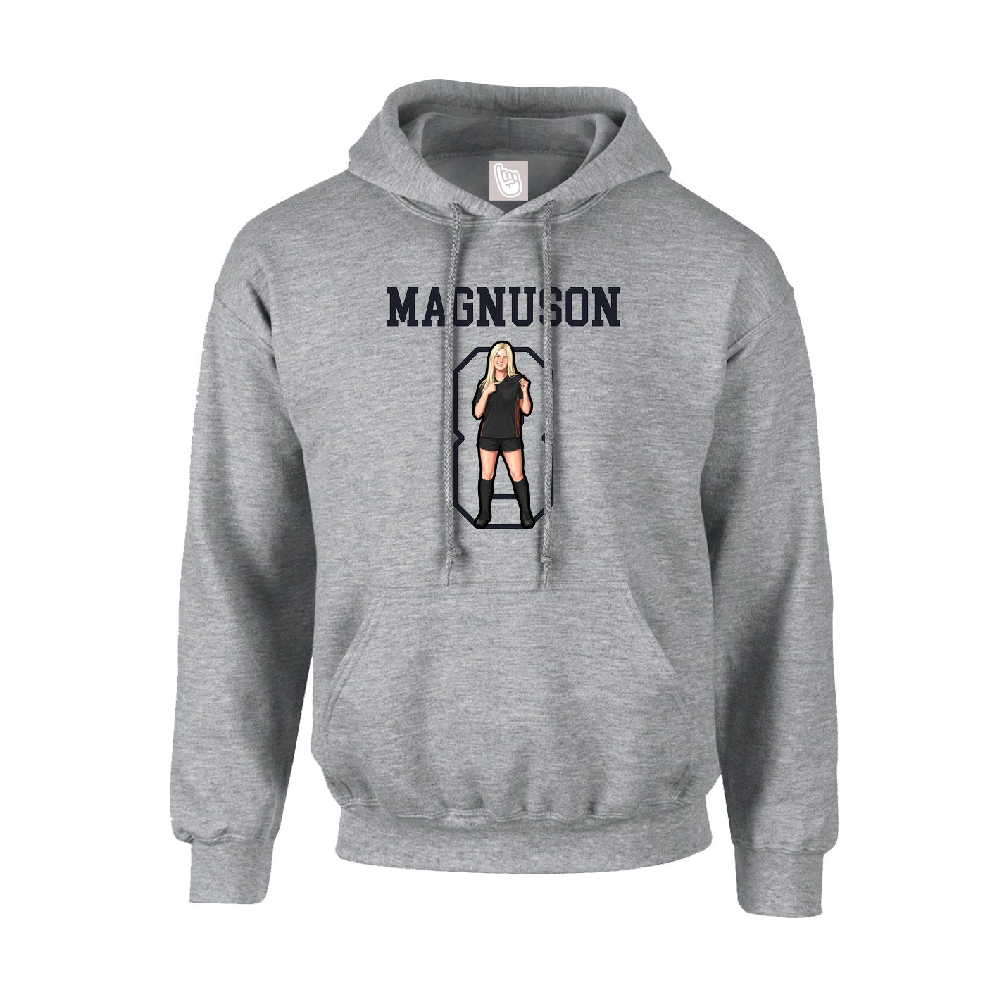Youth Hoodie — Shirsey in Grey