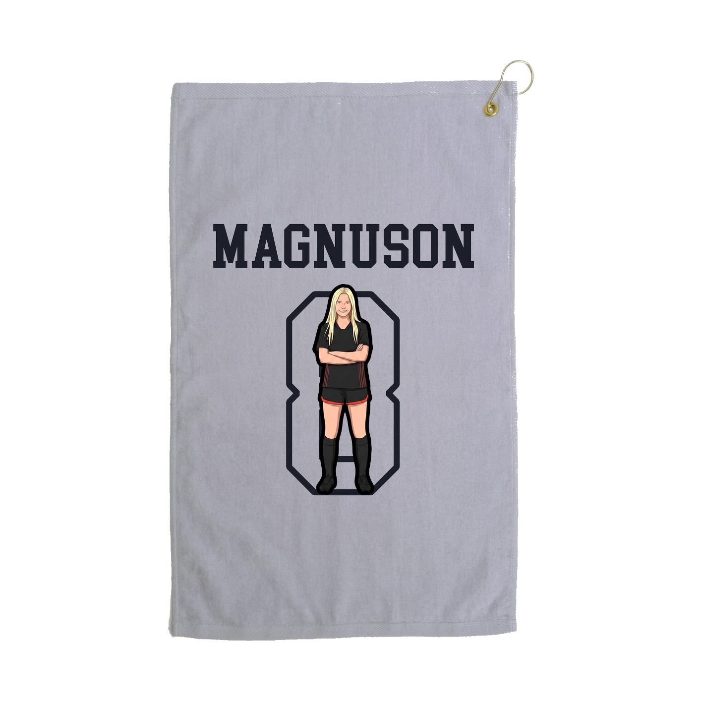 Golf Towel — Shirsey in Grey