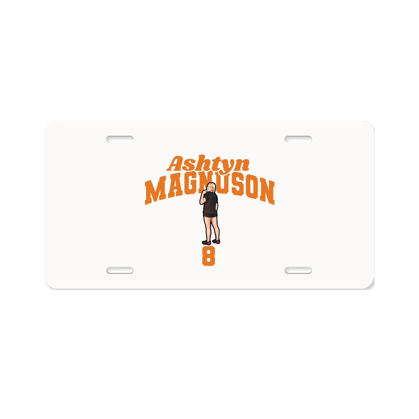 License Plate — Signature Arch in Classic