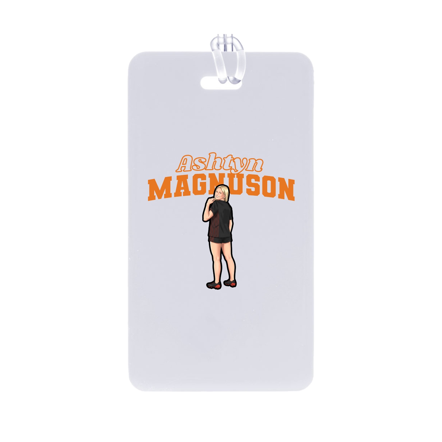 Bag Tag — Name Arch in Classic