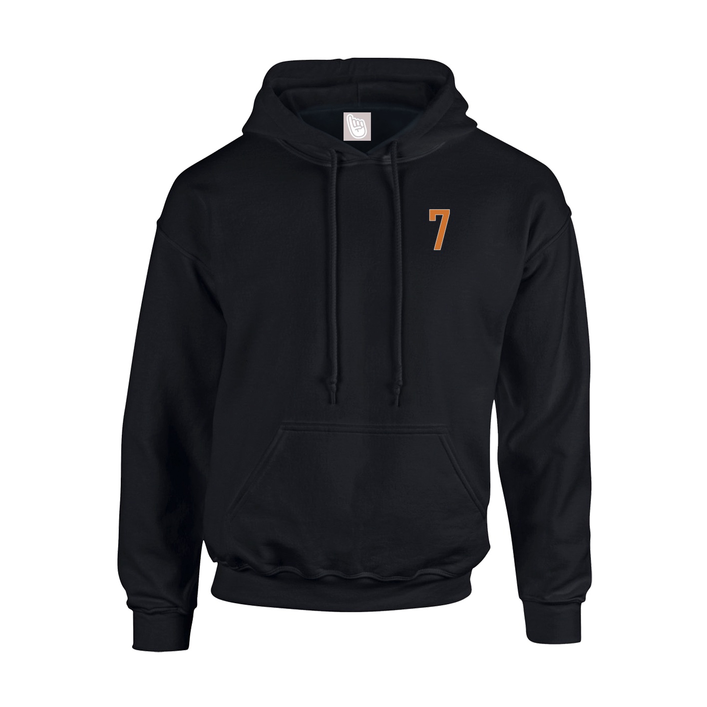 Youth Hoodie — Front Shirsy in Black
