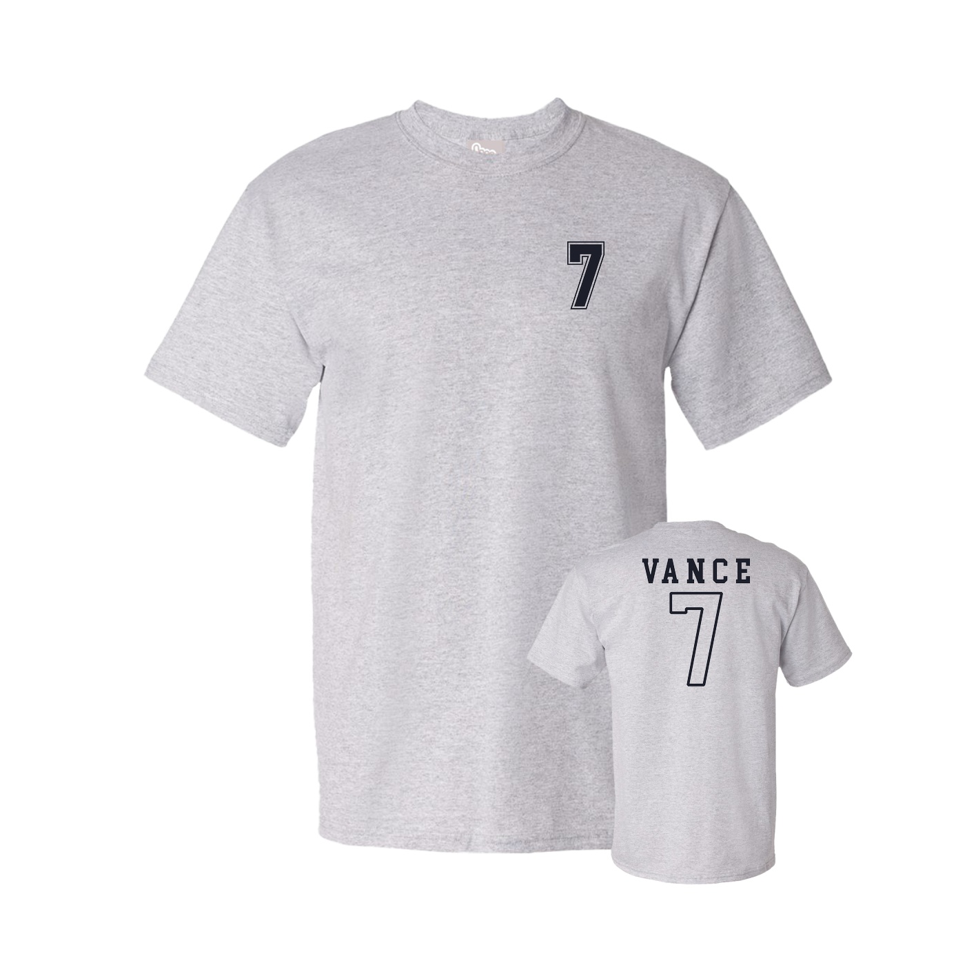 Tee — Chest Back in Grey
