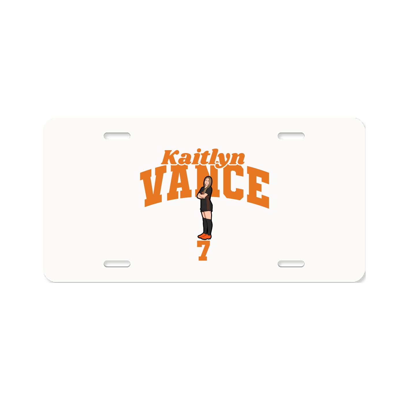 License Plate — Signature Arch in Classic