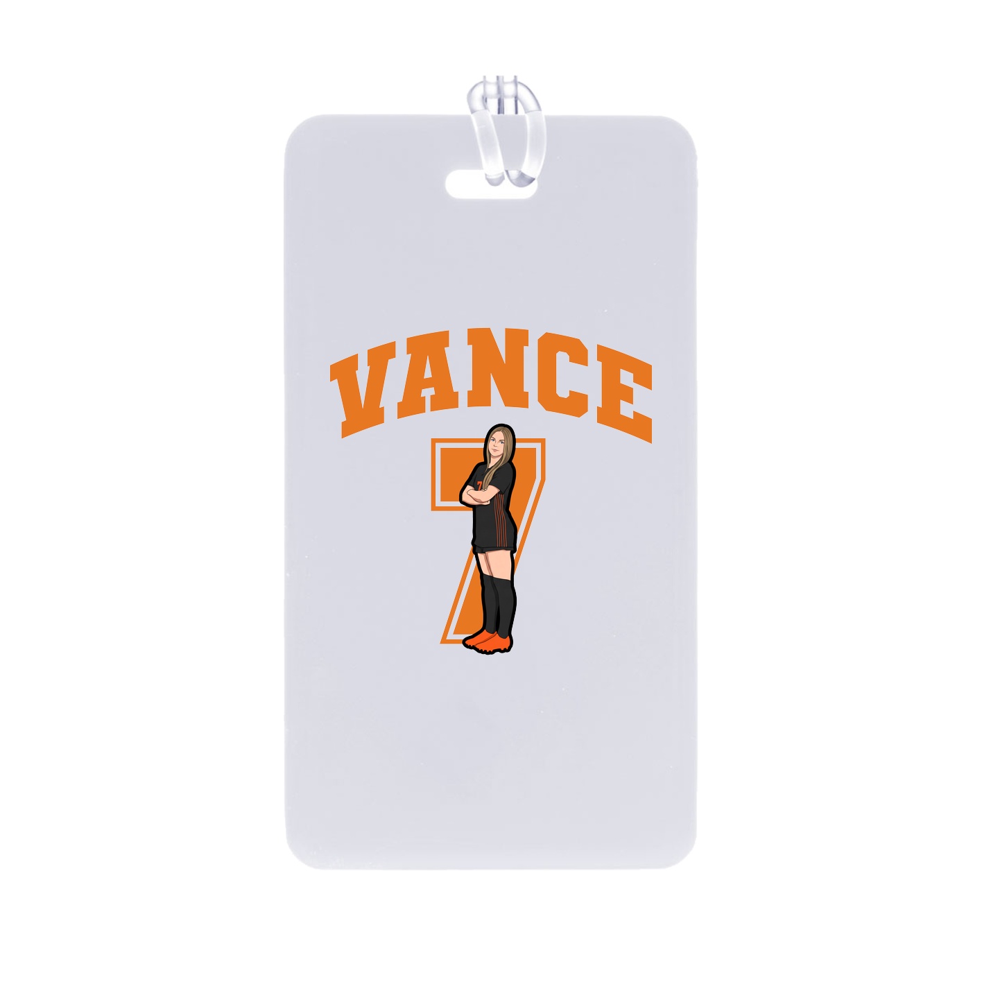Bag Tag — Number in Classic