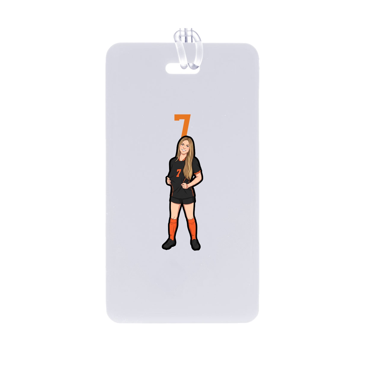 Bag Tag — Number Top in Classic