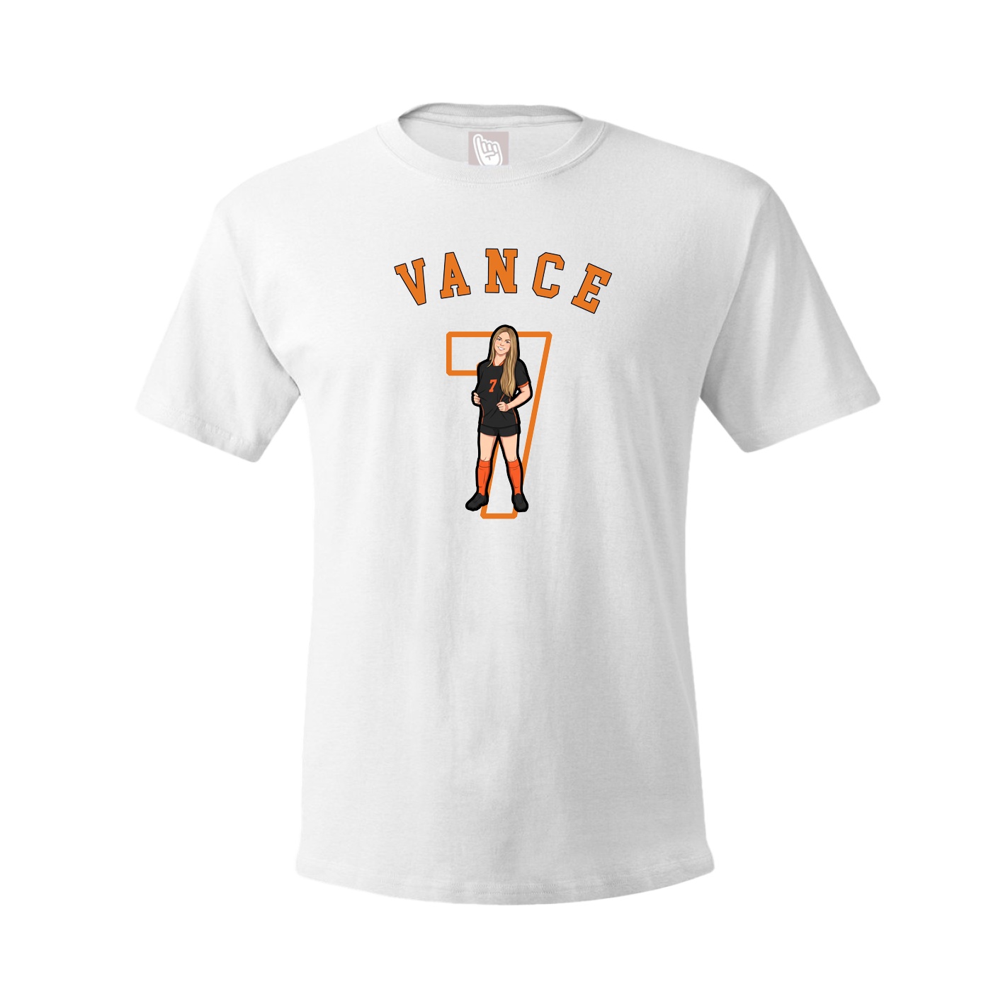 Youth Tee — Shirsey Arch in White